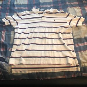 Polo button tee
